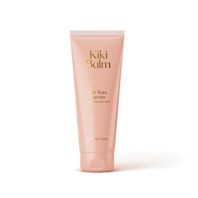 Generic Kiki Balm is a specially formulated pre-wax emulsion designed to protect the skin from burns, skin tears, and other irritations during waxing procedures., Rose, Beige