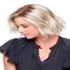 January Lace Front Mono Top Wavy Short Synthetic Wig 4pc Bundle: Wig, Comb, 4oz Belle of Hope Shampoo, and 19 Page Q & A Guide (12FS8, AVERAGE) view 3