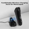 KWRNVO Charging Dock Replacement for Manscaped 4.0 Wireless Charging Stand Base, Charging Dock for Manscaped The Lawn Mower 4.0 Electric Groin Hair Trimmer Charger with 4.9FT USB Cable view 3