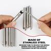 ZJIVQO 6pcs Piercing Needles, Stainless Steel Body Piercing Receiver for Ear Nose Navel Belly Piercing view 4