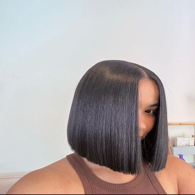 10inch Raw virgin straight human hair