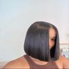10inch Raw virgin straight human hair view 1
