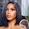 10inch Raw virgin straight human hair view 3