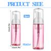 2 Pack Foam Pump Bottle Travel 60 ml/2 oz Mousse Foam Soap Bottle Clear Plastic Small Foaming Soap Dispenser Mini Empty Refillable Pump Containers for Face Wash Lash Shampoo Skin Care view 2