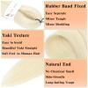 Blonde Braiding Hair, 22 Inch 6 Pack Pre Stretched Braiding Hair For Braiding Women Hair, Prestretched Braiding Hair For Knotless Braid, Soft Yaki Synthetic Hair For Crochet Braids(22in,6bundle,613#) view 3