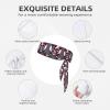 YQxwJL Rose Skull Print Head Tie Headbands For Men Women, Adjustable Bandana Sweatbands Hair Wrap Bands For Sports view 4