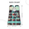 NOUZU Retro Cool Camera Collection Print Beard Bib Apron For Men, Beard Hair Catcher For Men Shaving Trimming,Beard Cape Cloth, Black view 4