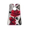 NOUZU Red Rose Print Beard Bib Apron For Men, Beard Hair Catcher For Men Shaving Trimming,Beard Cape Cloth view 2