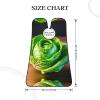 NOUZU Bright Cabbage Print Beard Bib Apron For Men, Beard Hair Catcher For Men Shaving Trimming,Beard Cape Cloth view 4