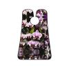 NOUZU Orchids Print Beard Bib Apron For Men, Beard Hair Catcher For Men Shaving Trimming,Beard Cape Cloth, Black view 2