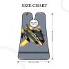 NOUZU Jet Fighters Print Beard Bib Apron For Men, Beard Hair Catcher For Men Shaving Trimming,Beard Cape Cloth view 4