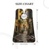 NOUZU Italian Old Street Print Beard Bib Apron For Men, Beard Hair Catcher For Men Shaving Trimming,Beard Cape Cloth, Black view 4