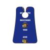 NOUZU Wisconsin State Flag Print Beard Bib Apron For Men, Beard Hair Catcher For Men Shaving Trimming,Beard Cape Cloth, Black view 2