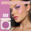 CAKAILA Single Purple Shimmer Sparkly Eyeshadow,Bright Intense Monochrome Eye Shadow,Apply Makeup Easily,Matte Pressed Powder Single Eyeshadow,24 Hour Eye Makeup Longwear Waterproof view 2