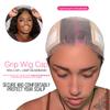 LABHAIRS Wig Cap with Grip Band for Keeping Wigs in Place, More Full Cap-wide Transparent Lace for Lace Front Wigs - Brown/Black/Nude Non Slip Cap Make Your Wig Be Glueless (Nude-M) view 2