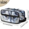oooJHooo Travel Toiletry Bag for Adult Kids, Wolf Eye Print Waterproof Shaving Bag Organizer for Toiletries Accessories, Large Capacity Dopp Kit Wash Bag for Cosmetics Brushes Tools,A-2289 view 2