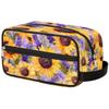 oooJHooo Travel Toiletry Bag for Adult Kids, Sunflowers Lavender Waterproof Shaving Bag Organizer for Toiletries Accessories, Large Capacity Dopp Kit Wash Bag for Cosmetics Brushes Tools,A-1694 view 1
