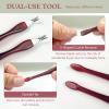 6-Piece Professional Cuticle Trimmer Set, Cuticle Pusher and Knife, Durable Nail Art Tools for Removing Dead Skin view 4