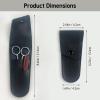 Mustache Grooming Set - Precision Mustache Scissors and Comb Kit for Men - Ideal for Travel, Includes Facial Hair Trimming Scissors and Moustache Comb view 2
