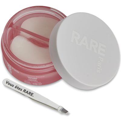 RARE Paris - Exception Rose - Regenerating Under Eye Patches - Hydrating & Brightening - With Ceramides & Omega-3 & 6 - Brightening, Firming & Revitalizing - Multi-Active Serum Formula - 30 Pairs