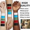 LZXLUKGIR Red White and Blue Face Paint Sticks Professional Eye Black Baseball Football Softball,Cream Blendable Body Paint for Halloween Zombie Vampire MakeupBlue/White/Red Face Paint Sticks) view 3