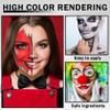 LZXLUKGIR Red White and Blue Face Paint Sticks Professional Eye Black Baseball Football Softball,Cream Blendable Body Paint for Halloween Zombie Vampire MakeupBlue/White/Red Face Paint Sticks) view 4