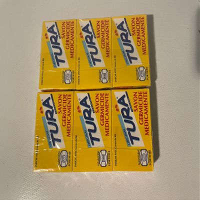 Gratiam Tura Germicider Medicated Soap 6 Pack