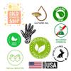 10 PACKS Shower Star Bar Soap Body Wash For Men 5 Oz Daily Use Natural Shower Soap Men's Soap Long Lasting Freshness Olive & Natural Oils NonGMO No Parabens Cool Mint Herb Green Forest & MORE GIFT BOX view 2