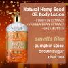 Limited Edition Pumpkin Spice & Vanilla Chai Herbal Moisturizing Body Lotion (17 oz)  Fall Scented for Women or Men with Dry or Sensitive Skin - Hydrating Moisturizer for Daily Radiance view 3