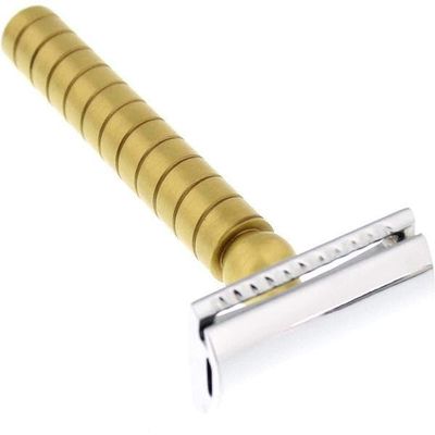 West Coast Shaving Vintage Collection Razor 88BR - Brass (Closed Comb)