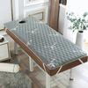 LDLCYCN Latex Memory Foam Mattress Topper for Massage Table Beauty Salon Lash Bed Topper Spa Bed Cushion with Face Hole Massage Accessories Protective Pad Thicken,E/3cm,190 * 70cm(s) view 1