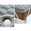 LDLCYCN Latex Memory Foam Mattress Topper for Massage Table Beauty Salon Lash Bed Topper Spa Bed Cushion with Face Hole Massage Accessories Protective Pad Thicken,C/4cm,180 * 70cm(r) view 2