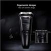 YQYBF Electric Razor Shaver for Men,Wet&Dry Metal IPX7 Waterproof Removable Beard Hair Trimmer Mens Rotary Shavers Included Charging Adapter view 2