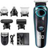 YQYBF Electric Razor for Men, 6 in 1 Rechargeable Waterproof IPX7 Electric Shaver, Electric Shaver with Precision Trimmer, Hair Clippers,Rechargeable, Wet & Dry Shaver with Easy Clean view 1