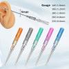 WZPB 16G Catheter Piercing Needles - 50 Pcs Ear Nose Piercing Needles IV Piercing Catheter Needles for Lip Tongue Belly Navel Nipple Cartilage Piercing Kit view 3