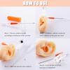 WZPB 16G Catheter Piercing Needles - 50 Pcs Ear Nose Piercing Needles IV Piercing Catheter Needles for Lip Tongue Belly Navel Nipple Cartilage Piercing Kit view 4