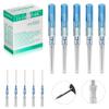 WZPB 22G Catheter Piercing - 50 Pcs Ear Nose Piercing IV Piercing Catheter for Lip Tongue Belly Navel Nipple Cartilage Piercing Kit view 1