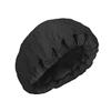 1Pc Cordless Conditioning Heat Cap Flaxseed Heat Cap Microwavable Heat Cap Hair Care Cap Heat Cap for Conditioning Hair Therap, Black cap heat view 1