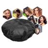 1Pc Cordless Conditioning Heat Cap Flaxseed Heat Cap Microwavable Heat Cap Hair Care Cap Heat Cap for Conditioning Hair Therap, Black cap heat view 3