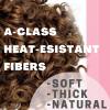 MINGATEC Messy Bun Hair Piece, Curly Hair Bun, Synthetic Clip in Hair Extensions Ponytail, Elastic Drawstring Loose Wave Short Curly Hair Buns, Ponytail Extensions for Women Girls(Light Auburn Brown) view 2