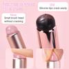 2 Pcs Silicone Lip Brush with Cap for Lipstick Lip Gloss(Pink) view 3