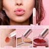 2 Pcs Silicone Lip Brush with Cap for Lipstick Lip Gloss(Pink) view 4