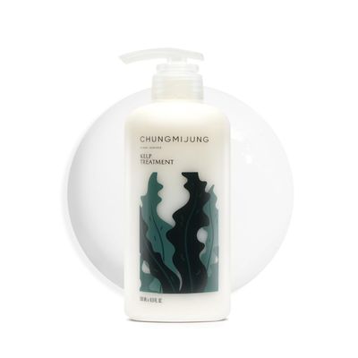 Chungmijung Kelp Treatment, for Dry and scalp and hair, Strengthening and Hydrating, Laminaria Japonica Extract, Korean Hair Care Product 16.9 fl.oz.(500ml), White