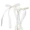 Shinycome Long Ribbon Hair Bows Lace Bowknot Hair Clip Korean Hair Clip Women Braids Holder Nonslip Barrettes Hair Decors view 1