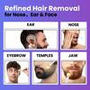 Waxfans Nose and Ear Hair Removal Kit for Men and Women - 200g Wax for 20 Uses, Long-lasting for 4 Weeks (Purple&Blue) view 2
