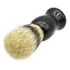 Beuiouer Soft Boar Bristle Wood Beard Brush Hairdresser Shaving Tool Men Mustache Comb Kit Shaving Stand Holder Set view 3