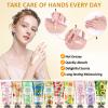 160 Pack Hand Cream Gifts Set, Christmas Gifts for Guests, Thank You Gifts, Bridesmaid Gifts, Birthday Gifts and Stocking Stuffers for Women, Bulk Hand Lotion Travel Size for Dry Cracked Hands view 4