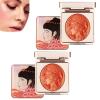 Embossed Smooth Powder Blush Palette for Cheeks,Powder Blush for Cheeks,Embossed Girl Blushes,Matte Face Powder Blush Palette,Natural Makeup,Radiant Finish (02#*2, One Size) view 1