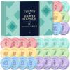 CalmNFiz 30 Pack Shower Steamers for Women Present Set, Shower Bath Bombs with 6 Scents, Self-Care Items for Wife As Valentine's Day and Mothers Day Present Idea, Birthday Present Stocking Suffers view 1