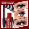 4D Silk Fiber Black Waterproof Mascara Lengthens & Volumizes Mascara for Older Women, No Clumps or Smudges, ypoallergenic,Waterproof Mascara Black Mascara Volume And Length Waterproof (2 Pcs) view 4